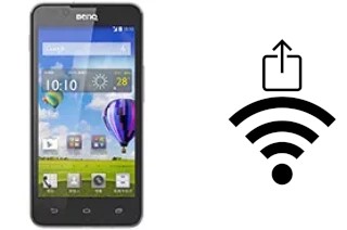 Como gerar um código QR com a senha Wifi em um BenQ T3