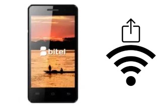 Como gerar um código QR com a senha Wifi em um Bitel B8411