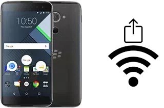 Como gerar um código QR com a senha Wifi em um BlackBerry DTEK60