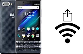 Como gerar um código QR com a senha Wifi em um BlackBerry KEY2 LE