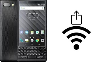 Como gerar um código QR com a senha Wifi em um BlackBerry KEY2