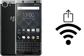 Como gerar um código QR com a senha Wifi em um BlackBerry KEYone