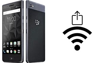 Como gerar um código QR com a senha Wifi em um BlackBerry Motion