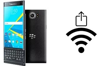 Como gerar um código QR com a senha Wifi em um BlackBerry Priv