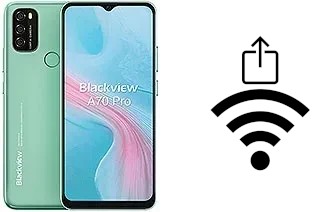 Como gerar um código QR com a senha Wifi em um Blackview A70 Pro