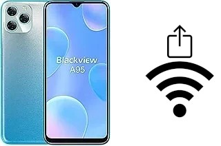 Como gerar um código QR com a senha Wifi em um Blackview A95