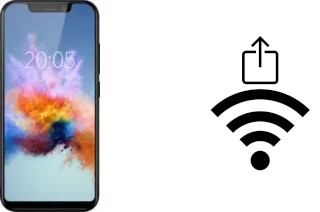 Como gerar um código QR com a senha Wifi em um Blackview A30