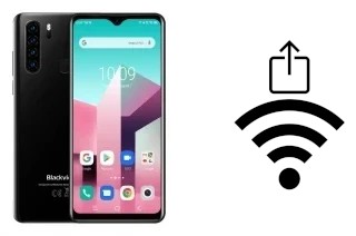 Como gerar um código QR com a senha Wifi em um Blackview A80 Plus