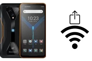 Como gerar um código QR com a senha Wifi em um Blackview BL5000 5G