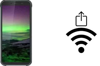 Como gerar um código QR com a senha Wifi em um Blackview BV5500 Pro