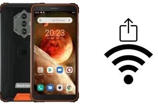 Como gerar um código QR com a senha Wifi em um Blackview BV6600