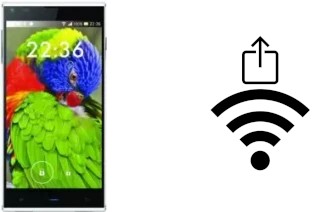 Como gerar um código QR com a senha Wifi em um Blackview DM550