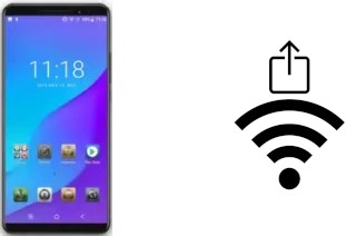 Como gerar um código QR com a senha Wifi em um Blackview Max 1