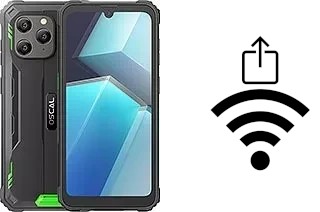 Como gerar um código QR com a senha Wifi em um Blackview Oscal S70 Pro