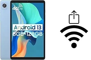 Como gerar um código QR com a senha Wifi em um Blackview Tab 60