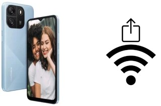 Como gerar um código QR com a senha Wifi em um Blackview Wave 6C