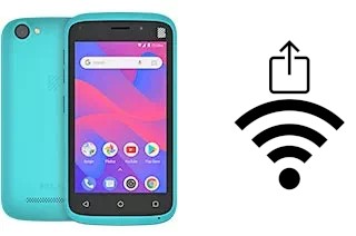 Como gerar um código QR com a senha Wifi em um BLU Advance L4