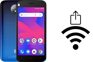 Como gerar um código QR com a senha Wifi em um BLU C5 2019