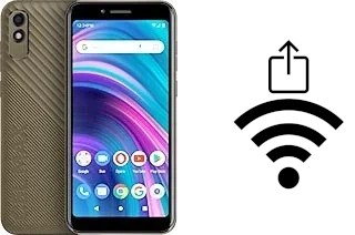 Como gerar um código QR com a senha Wifi em um BLU BLU C5L Max