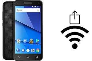 Como gerar um código QR com a senha Wifi em um BLU Dash L5 LTE