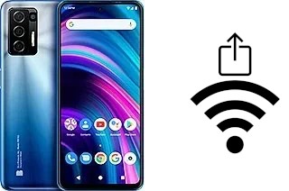 Como gerar um código QR com a senha Wifi em um BLU F91