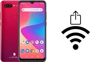 Como gerar um código QR com a senha Wifi em um BLU G50 Mega