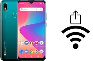 Como gerar um código QR com a senha Wifi em um BLU G50 Plus