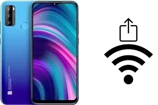 Como gerar um código QR com a senha Wifi em um BLU G51 Plus