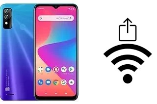 Como gerar um código QR com a senha Wifi em um BLU G61