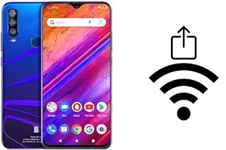 Como gerar um código QR com a senha Wifi em um BLU G9 Pro