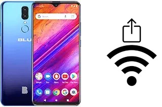 Como gerar um código QR com a senha Wifi em um BLU G9