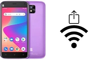 Como gerar um código QR com a senha Wifi em um BLU J5L