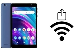 Como gerar um código QR com a senha Wifi em um BLU M8L Plus