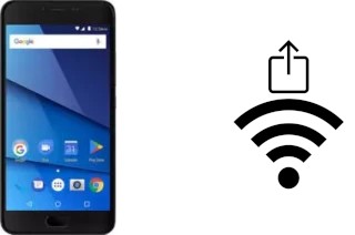 Como gerar um código QR com a senha Wifi em um BLU R1 HD (2018)