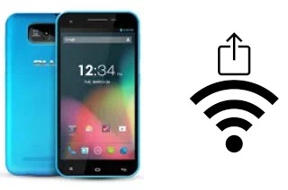 Como gerar um código QR com a senha Wifi em um BLU Studio 5.5