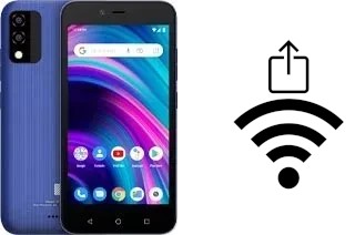 Como gerar um código QR com a senha Wifi em um BLU Studio X5 (2022)