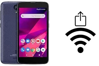 Como gerar um código QR com a senha Wifi em um BLU Studio X9 HD