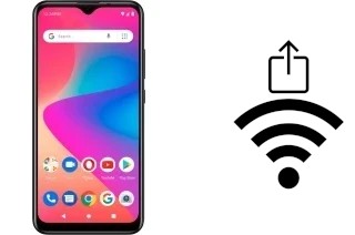 Como gerar um código QR com a senha Wifi em um BLU V50