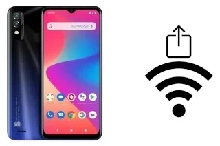 Como gerar um código QR com a senha Wifi em um BLU V81