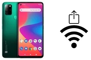 Como gerar um código QR com a senha Wifi em um BLU V91