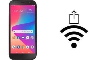 Como gerar um código QR com a senha Wifi em um BLU View 2