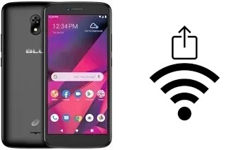 Como gerar um código QR com a senha Wifi em um BLU View Mega