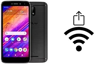 Como gerar um código QR com a senha Wifi em um BLU View 1