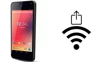 Como gerar um código QR com a senha Wifi em um BLU Vivo 4.3