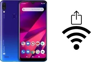 Como gerar um código QR com a senha Wifi em um BLU VIVO X6