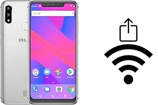 Como gerar um código QR com a senha Wifi em um BLU Vivo XI