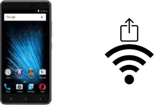 Como gerar um código QR com a senha Wifi em um BLU Vivo XL 2