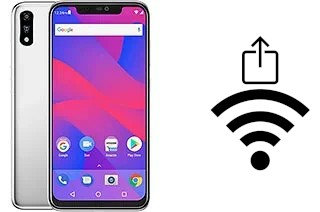 Como gerar um código QR com a senha Wifi em um BLU Vivo XI+