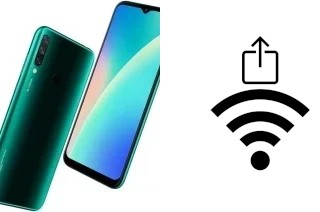 Como gerar um código QR com a senha Wifi em um BLU Vivo XL6