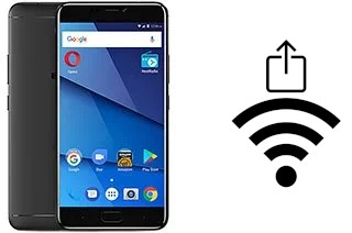 Como gerar um código QR com a senha Wifi em um BLU Vivo 8